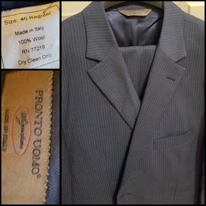 Mens suit jacket and slacks
